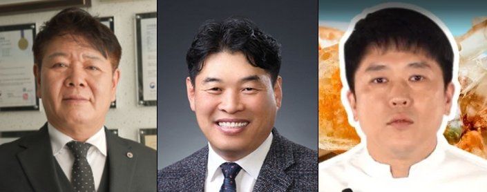 [대전=뉴시스]식품가공 직종 정한철 대표, 도자공예 직종 라영태 대표, 제과제빵 직종 이형덕 이사. 2026.10.02 photo@newsis.com *재판매 및 DB 금지