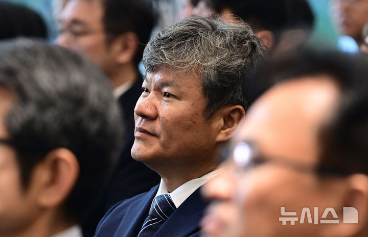 [서울=뉴시스] 박주성 기자 = 문홍주 대전중수청장이 2일 서울 중구 르네스퀘어에서 열린 중대범죄수사청 개청식에 참석해 자리하고 있다. (공동취재). 2026.10.02. photo@newsis.com