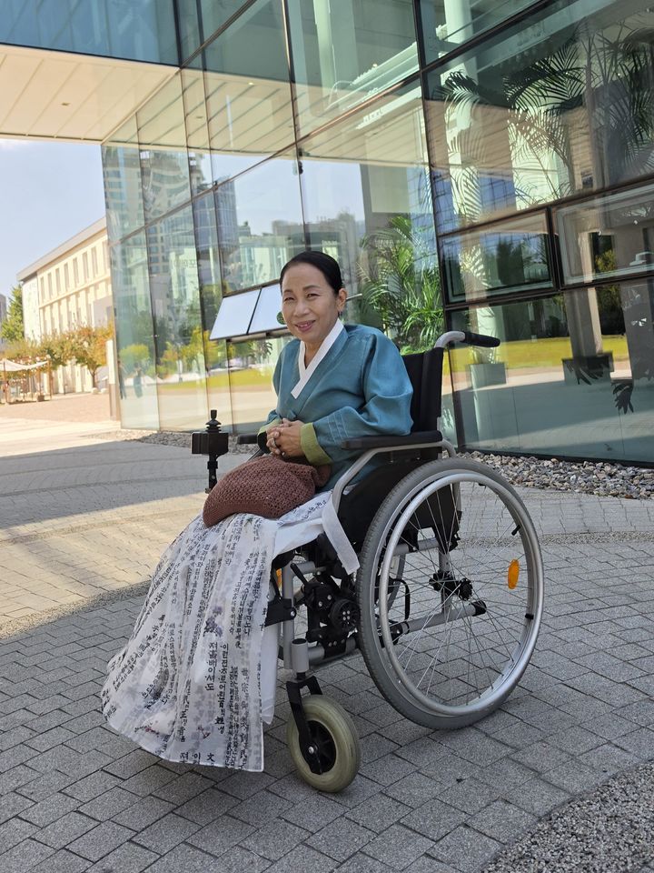 [세종=뉴시스]이정희 전북특별자치도 무형유산 궁수 자수장. (사진=이정희 자수장 제공) 2026.10.03. photo@newsis.com *재판매 및 DB 금지