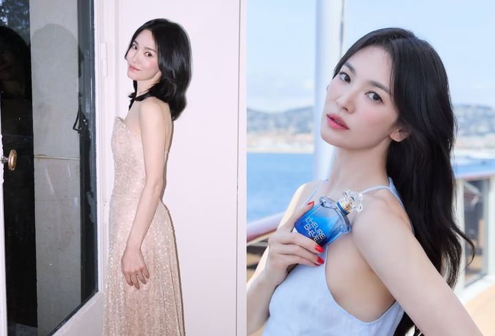 [서울=뉴시스] 배우 송혜교가 우아한 미모를 드러냈다. (사진=송혜교 인스타그램 캡처)