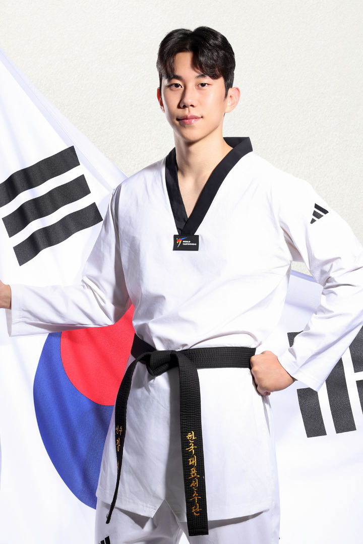 [서울=뉴시스] 한국 태권도 대표팀의 강상현. (사진 = 대한체육회 제공) *재판매 및 DB 금지