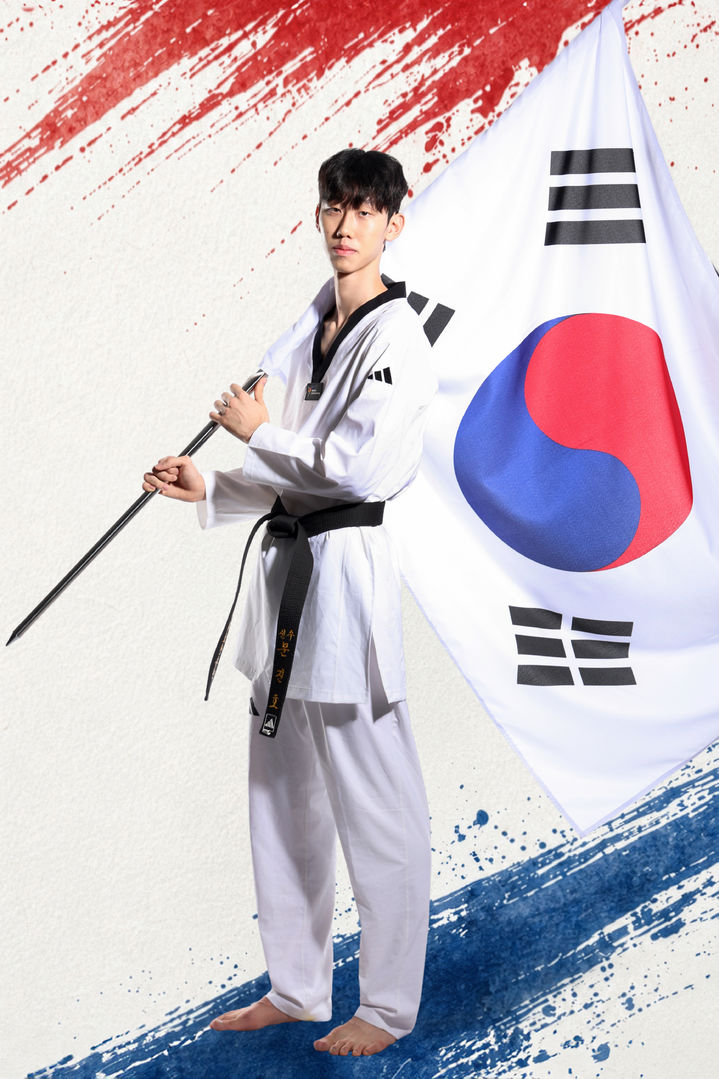 [서울=뉴시스] 한국 태권도 대표팀의 문진호. (사진 = 대한체육회 제공) *재판매 및 DB 금지