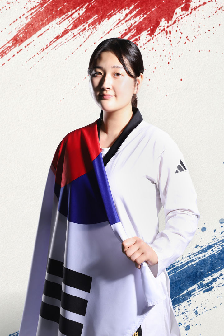 [서울=뉴시스] 한국 태권도 대표팀의 송다빈. (사진 = 대한체육회 제공) *재판매 및 DB 금지