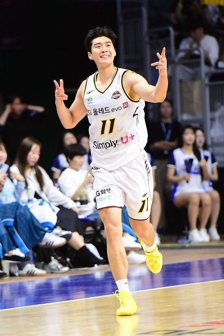 [서울=뉴시스] 프로농구 창원 LG의 양홍석. (사진=KBL 제공)