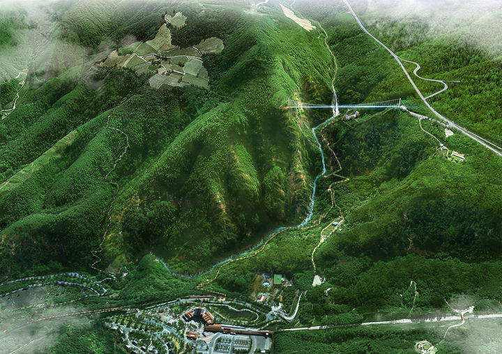 삼척 미인폭포 사업 조감도.(사진=삼척시 제공) *재판매 및 DB 금지