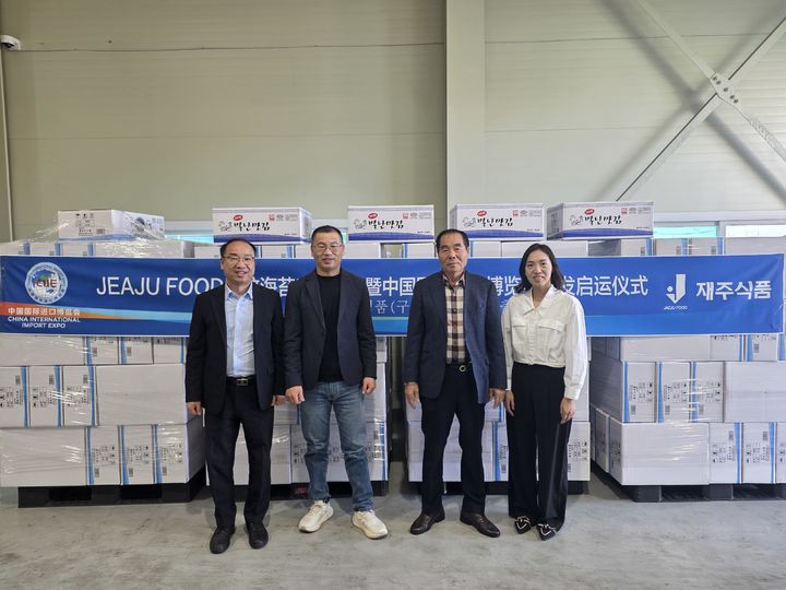 [홍성=뉴시스] 충남도 내 조미김 제조기업의 중국 수출 모습. (사진=충남도 제공) 2026.10.06. photo@newsis.com&nbsp; *재판매 및 DB 금지