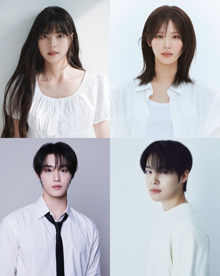 [서울=뉴시스] 왼쪽 위부터 배우 홍예지, 그룹 아이들 미연, 배우 김민기, 현석. (사진=각 소속사 제공) 2026.10..06. photo@newsis.com *재판매 및 DB 금지