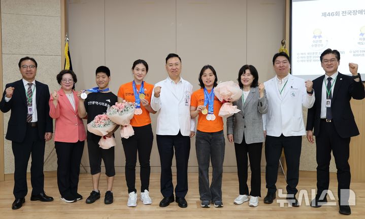 인천시의료원 장애인 선수단, 전국체전서 메달 7개 획득