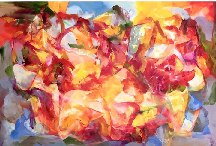brilliant summer day, 130.3x193.9cm, acrylic, oil on canvas, 2026 *재판매 및 DB 금지