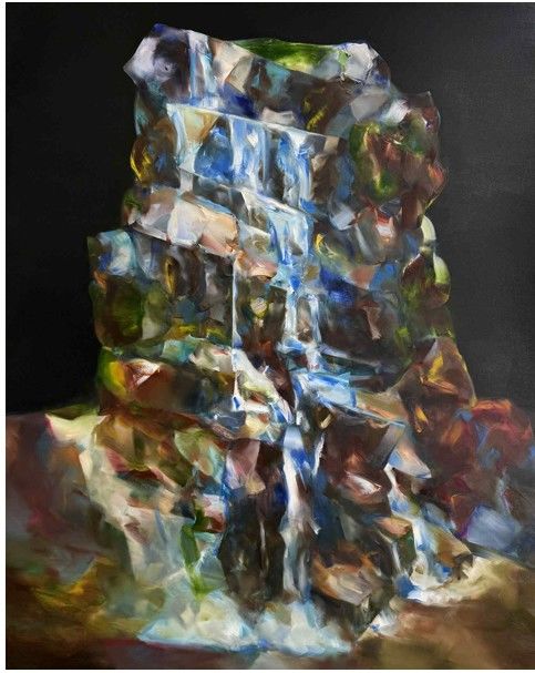 Silent Enigma#7, 162x130cm, acrylic, oil on canvas, 2026 *재판매 및 DB 금지