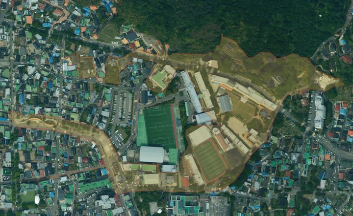 [서울=뉴시스] 순천 매산등 근현대역사문화공간 항공사진 (사진=국가유산청 제공) 2026.10.07. photo@newsis.com *재판매 및 DB 금지