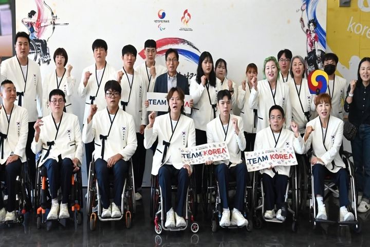 [홍성=뉴시스] 2026 아이치.나고야 아시안패러게임(장애인아세안게임)에 출전하는 충남 선수단. (사진=충남장애인체육회 제공) 2026.10.07 photo@newsis.com *재판매 및 DB 금지