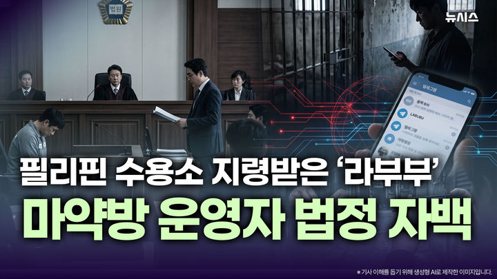 필리핀 수용소 지령받은 '라부부'…마약방 운영자 법정 자백