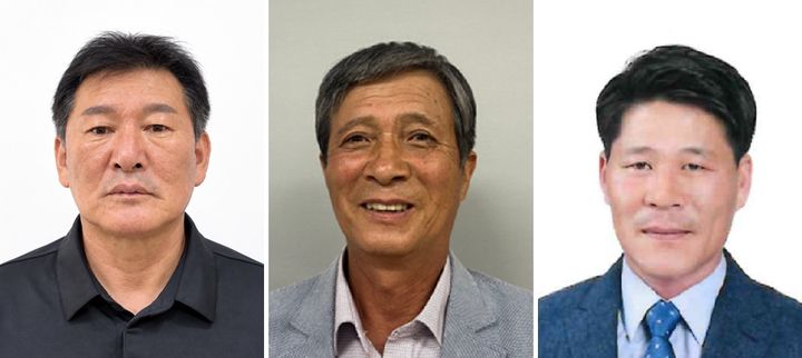 [남원=뉴시스] 제34회 흥부제 '흥부가족상' 수상자인 정춘환(왼쪽부터)·소대권·이광석씨. (사진=남원시제공) 2026.10.07. photo@newsis.com&nbsp; *재판매 및 DB 금지