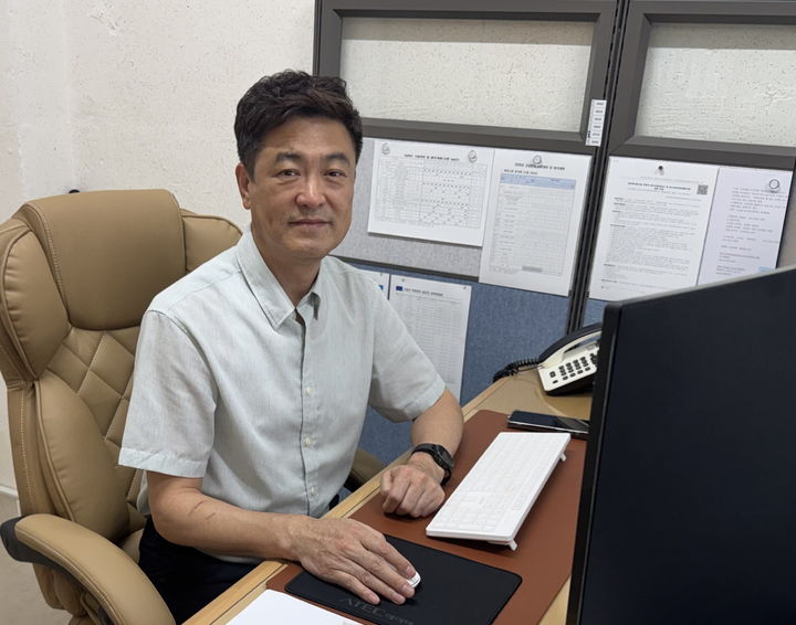 [고창=뉴시스] 한빛원전환경·안전감시센터 신임 김희강 분소장. *재판매 및 DB 금지