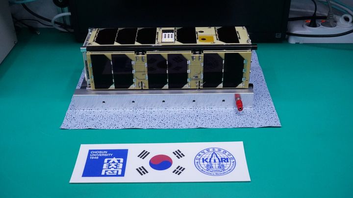 [전남광주=뉴시스] 조선대 CPSat 위성. (사진 = 조선대 제공). 2026.10.07. photo@newsis.com *재판매 및 DB 금지