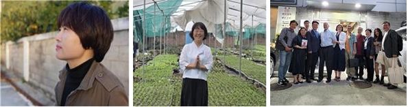 [전남광주=뉴시스] ㈔오월어머니집은 제20회 오월어머니상 개인상 수상자로 김경자(왼쪽) 감독과 김승애(가운데) 활동가를 선정했다고 8일 밝혔다. 단체상에는 시민모임 '임대운과 함께하는 오월'이 선정됐다. (사진 = ㈔오월어머니집 제공) 2026.10.08. photo@newsis.com *재판매 및 DB 금지