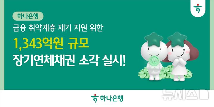 [서울=뉴시스]하나은행은 금융 취약계층의 재기 지원을 위해 1343억원 규모의 장기연체채권을 소각했다고 8일 밝혔다. (사진=하나은행 제공). 2026.10.08. photo@newsis.com 