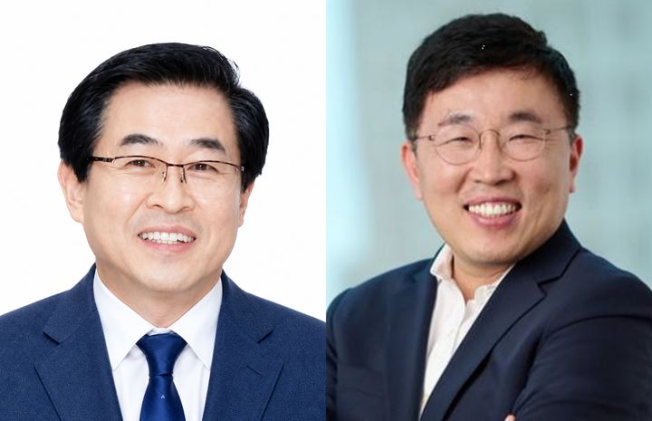 도세호(왼쪽)·정인호 삼립 각자대표. (사진=상미당홀딩스·삼립 제공) *재판매 및 DB 금지
