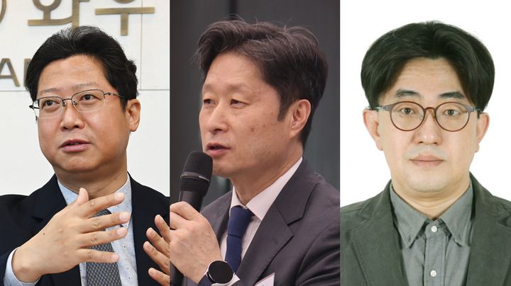 (왼쪽부터) 김영기 전 서울남부지검 증권범죄합수단장(現 법무법인 화우 파트너변호사), 김후곤 전 서울고검장(現 법무법인 광장 대표변호사), 이근우 형사소송법학회장. (사진=뉴시스) *재판매 및 DB 금지