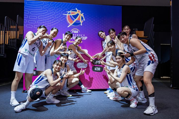 [서울=뉴시스] 한국 18세 이하(U-18) 여자 농구 대표팀. (사진 = FIBA 홈페이지 캡처) *재판매 및 DB 금지