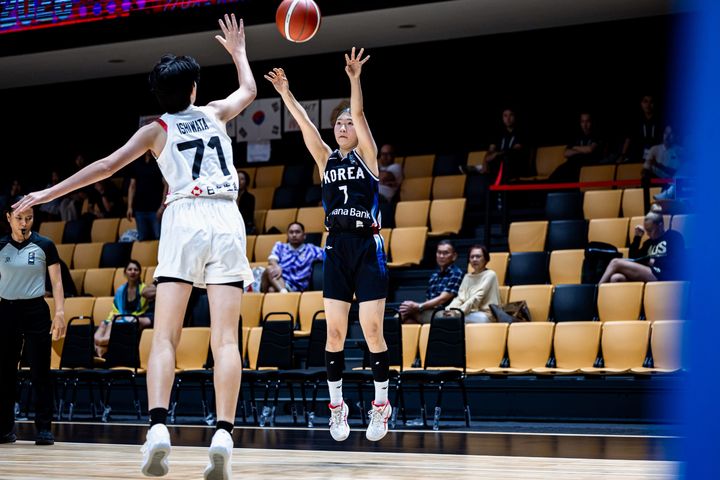 [서울=뉴시스]U-18 여자농구, 아시아컵 준결승서 일본에 37점 차 완패. (사진=FIBA 홈페이지 캡처) 2026.10.09. photo@newsis.com *재판매 및 DB 금지