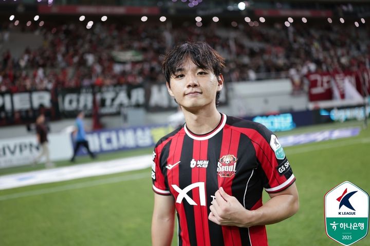 [서울=뉴시스] 프로축구 K리그1 FC서울의 황도윤. (사진=한국프로축구연맹 제공) *재판매 및 DB 금지