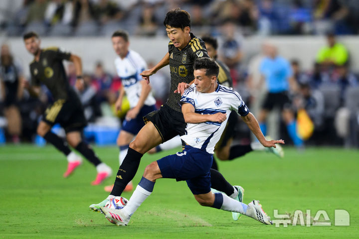 [로스앤젤레스=AP/뉴시스]LAFC 공격수 손흥민. 2026.10.10.