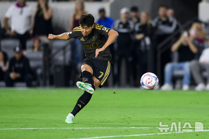 [로스앤젤레스=AP/뉴시스]LAFC 공격수 손흥민. 2026.10.10.