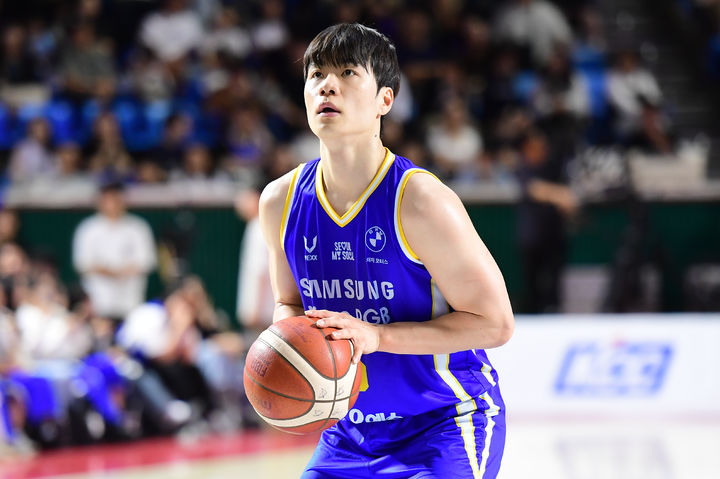 [서울=뉴시스] 프로농구 서울 삼성의 한호빈. (사진=KBL 제공) 