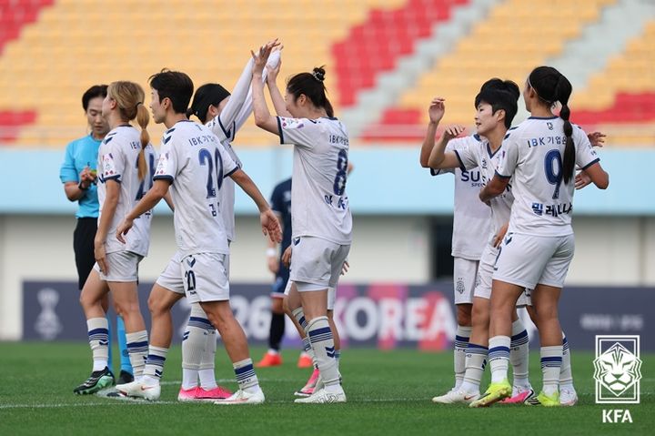[서울=뉴시스] 2026 W코리아컵 결승에 진출한 수원FC 위민. (사진=대한축구협회 제공) *재판매 및 DB 금지