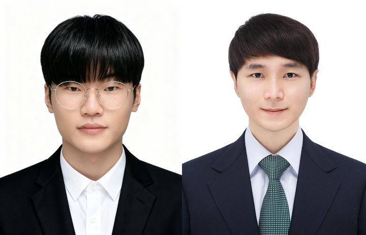 인하대 인공지능공학과 김민규(왼쪽) 학부생과 김도국 교수. (사진=인하대 제공) 2026.10.12. photo@newsis.com *재판매 및 DB 금지