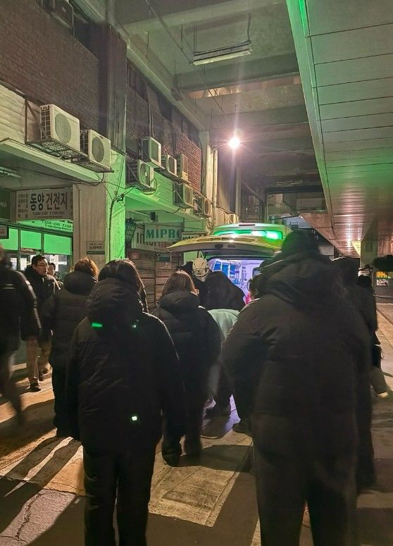 [서울=뉴시스] 남궁인 교수가 촬영한 드라마 '닥터X' 촬영현장 모습이다. (사진= 남궁인 SNS 캡처) 2026.10.12. photo@newsis.com *재판매 및 DB 금지