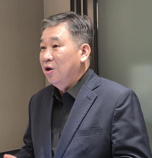 [서울=뉴시스] 최승재 중소기업 옴부즈만은 12일 서울 여의도에서 열린 오찬간담회에서 그간 활동 경과를 소개했다. 2026.10.12. photo@newsis.com *재판매 및 DB 금지