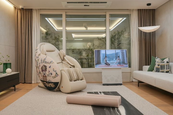 [서울=뉴시스] 세라젬은 서울 강남구 자곡동에 위치한 주택문화홍보관 '더샵갤러리'에 러너스 하우스를 마련했다고 12일 밝혔다. (사진=세라젬 제공) 2026.10.12. photo@newis.com *재판매 및 DB 금지