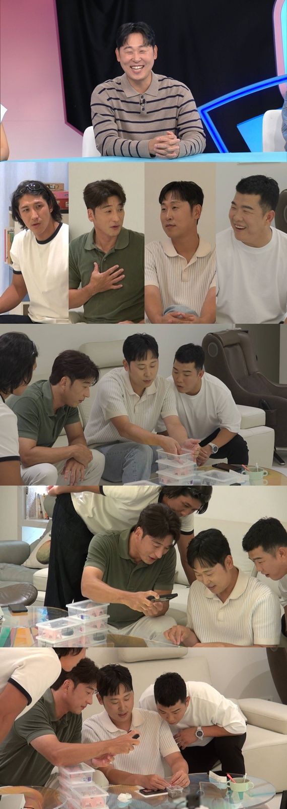 [서울=뉴시스] 13일 오후 10시40분 방송되는 SBS TV 예능물 '동상이몽 시즌2-너는 내 운명'에서는 윤석민·김수현 부부가 전 야구선수 이택근, 정근우, 황재균을 집으로 초대하는 모습이 그려진다. (사진= SBS) 2026.10.12.&nbsp; photo@newsis.com *재판매 및 DB 금지