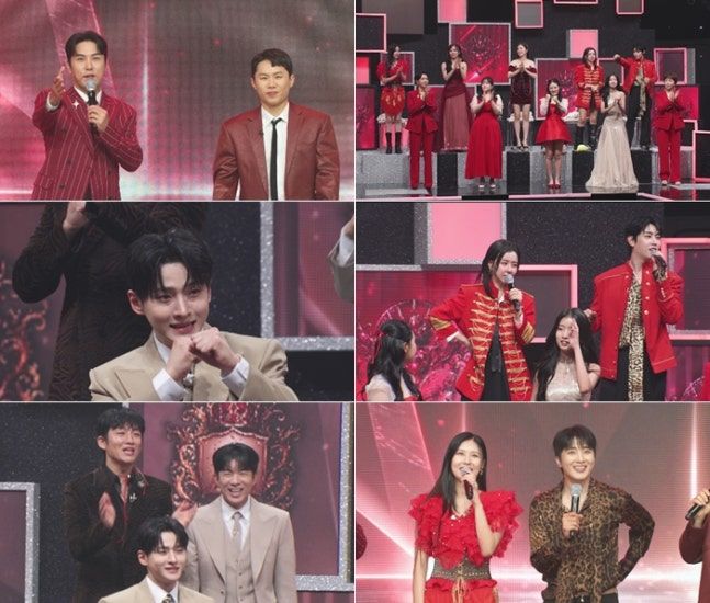 [서울=뉴시스] 14일 오후 9시40분 방송되는 MBN 예능물 '전설의 사내'에서는 '무명전설' 톱7과 신승태·나태주로 구성된 전사 팀이 여성 가수들로 구성된 여인천하 팀과 대결을 펼친다. (사진=MBN) 2026.10.12.&nbsp; photo@newsis.com *재판매 및 DB 금지