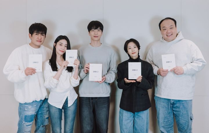 [서울=뉴시스] ENA 새 월화드라마 '크래시2: 분노의 도로' 출연진. (사진=ENA 제공) 2026.10.13. photo@newsis.com *재판매 및 DB 금지