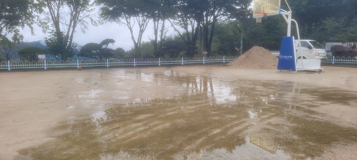 [합천=뉴시스] 합천대병중학교 운동장 (사진=신성범 국회의원실 제공) 2026. 10. 13. photo@newsis.com *재판매 및 DB 금지