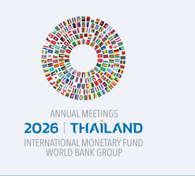 [서울=뉴시스] 태국 방콕에서 열리고 있는 국제통화기금(IMF)·세계은행 연차 총회 로고(출처: IMF). 2026.10.13. *재판매 및 DB 금지
