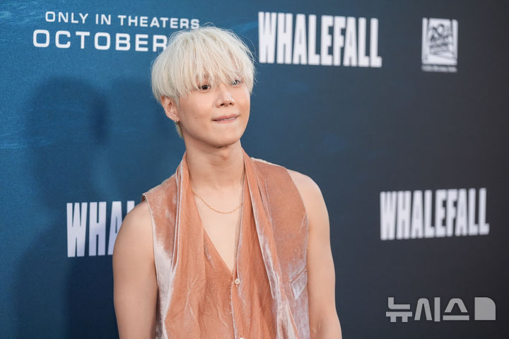 '웨일폴: 고래에 먹힌 남자' 시사회 참석한 태민