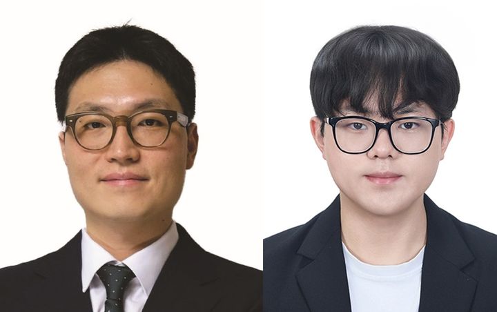[울산=뉴시스] 조한희 교수(좌측)와 김훈 연구원 (사진=UNIST 제공) photo@newsis.com *재판매 및 DB 금지