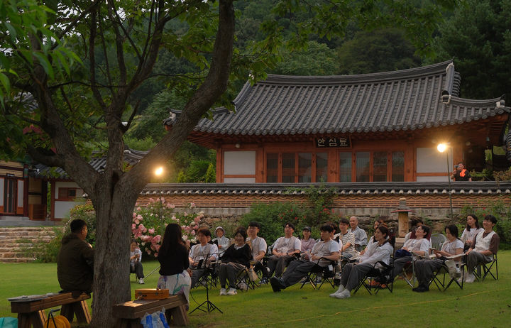 반야심야 망경산사 진행 모습.(사진=영월군 제공) *재판매 및 DB 금지