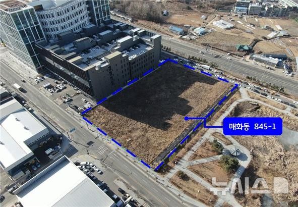 [시흥=뉴시스] 매각에 나선 매화산단 내 산업시설용지 위치. (사진=시흥시 제공).2026.10.14.photo@newsis.com