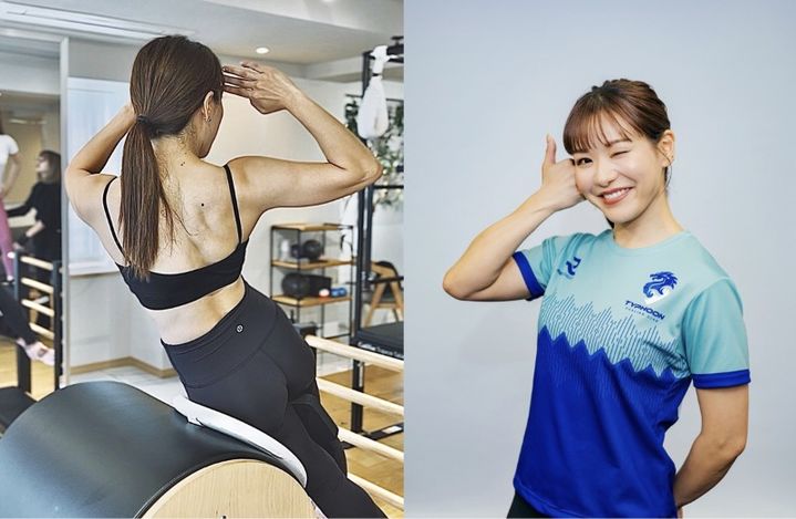 [서울=뉴시스] 일본 컬링 스타 요시다 치나미가 운동에 매진하는 일상을 공유했다. (사진 출처=요시다 치나미 인스타그램 캡처)