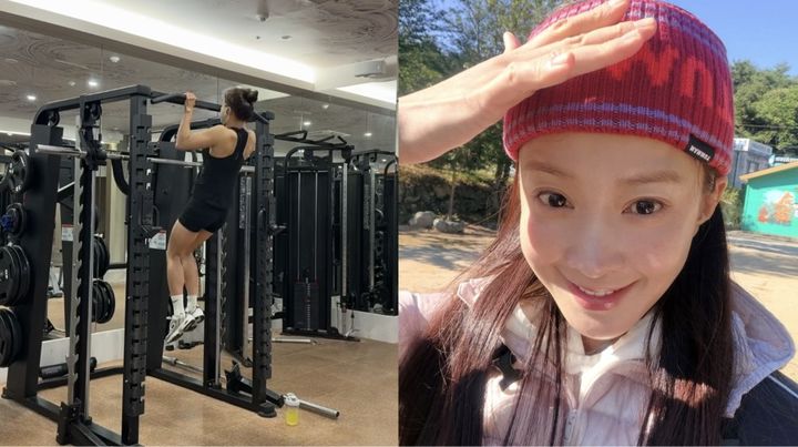 [서울=뉴시스] 배우 이시영이 일상과 함께 고강도 운동을 소화하는 근황을 공개했다. (사진 출처=이시영 인스타그램 캡처)