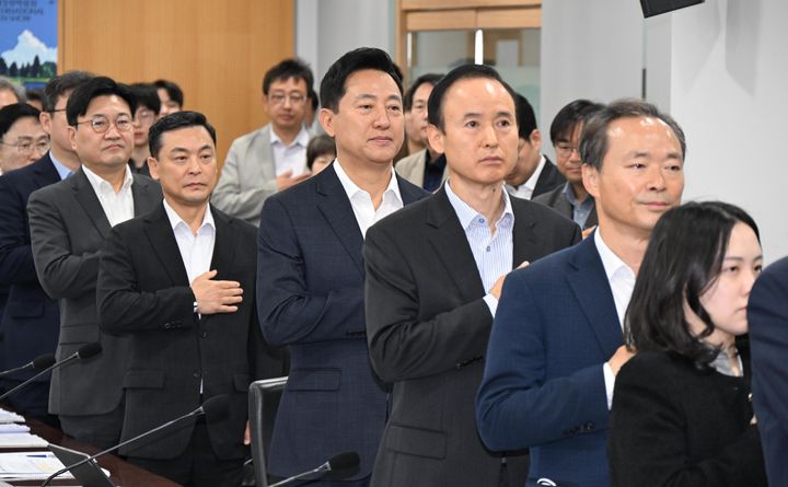 오세훈 서울시장, 구청장들과 협의회