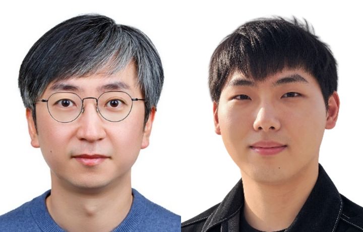 [서울=뉴시스] 김원준 건국대 전기전자공학부 교수, 류건 석사과정생. (사진=건국대 제공) 2026.10.15. photo@newsis.com *재판매 및 DB 금지