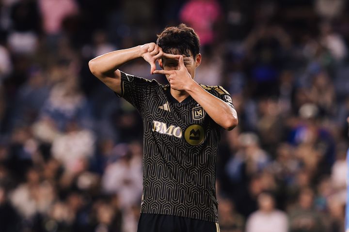 [서울=뉴시스] 미국 프로축구 메이저리그사커(MLS) 로스앤젤레스FC(LAFC)의 손흥민. (사진=LAFC SNS 캡처) 2026.10.15. photo@newsis.com