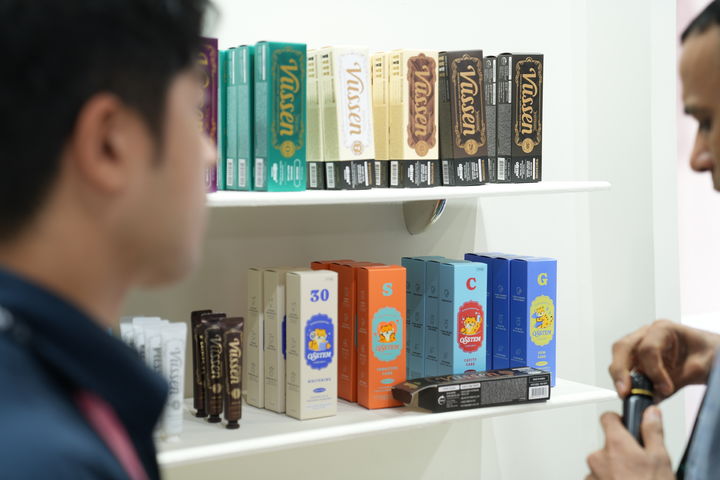 [서울=뉴시스] 오스템파마는 지난 6일부터 8일까지 3일간 아랍에미리트(UAE) 두바이 월드트레이드센터에서 열린 '2026 뷰티월드 두바이(Beautyworld Middle East 2026)'에 참가했다고 15일 밝혔다. (사진=오스템파마 제공) 2026.10.15. photo@newsis.com *재판매 및 DB 금지
